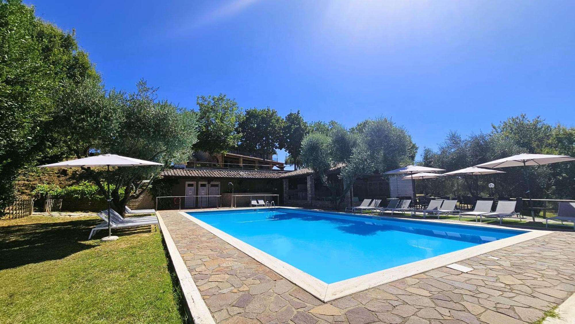 Pian Della Bandina Apartman Città della Pieve Kültér fotó